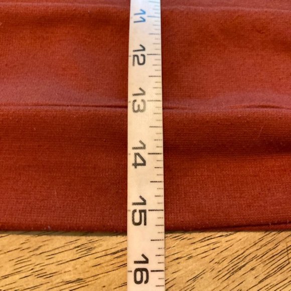 LUSH Short Bodycon Skirt in Rust M - Picture 4 of 5